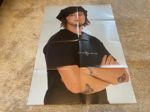 Jacob Underwood O-Town Boy Band Poster Retro Y2K Pop Music Memorabilia Bravo
