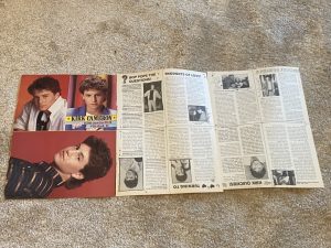 Kirk Cameron Teen Magazine Pinup Bop Mini Mag 80s Heartthrob Nostalgia Idols