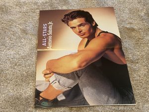 Brian Austin Green Antonio Sabato Jr. teen poster clipping Beverly Hills muscles