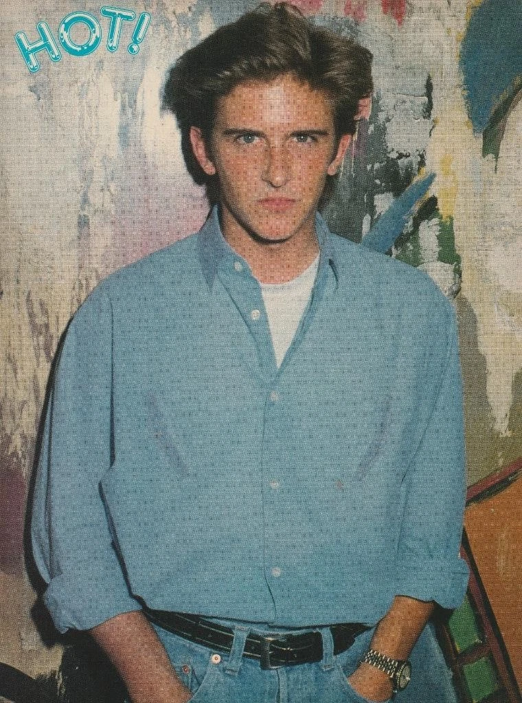 Tommy Puett Charlie Schlatter teen magazine pinup clipping Vintage Wow Pix - Image 2