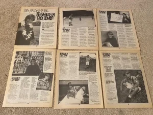 Jonathan Taylor Thomas teen magazine pinup clipping beach young boy Starz mag