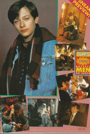 Edward Furlong teen magazine pinup clipping TV Hits Collectible Pix Rare 90's