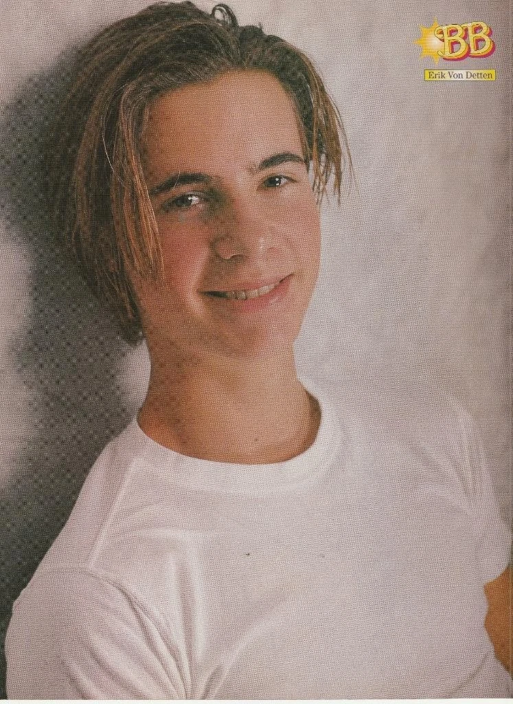 Erik Von Detten AJ Mclean teen magazine pinup clipping Collectible modeling Pix