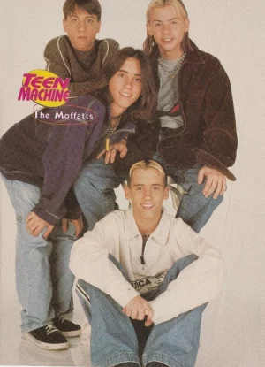 Moffatts Justin Timberlake Nsync teen magazine pinup clipping Vintage 90s Pix