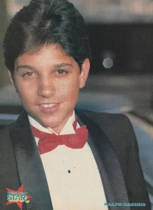 Corey Feldman Ralph Macchio teen magazine pinup clipping Vintage leather jacket