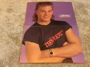 Tommy Puett New Kids on the block Poster Collectible Pop Singer Nostalgia 90's