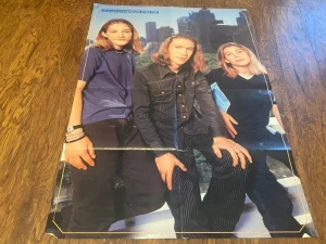 Hanson teen magazine poster clipping Vintage Top of Pops Mega Star Pix 90's