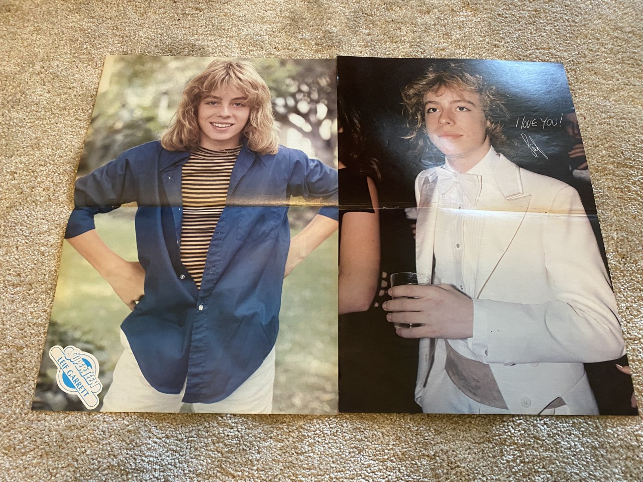 Leif Garrett teen magazine pinup poster clippings lot child star Teen Beat Pix - Image 5