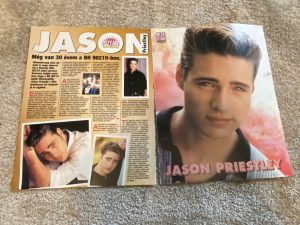 Jason Priestley magazine pinup clippings Beverly Hills 90210 Star Mega 90's rare