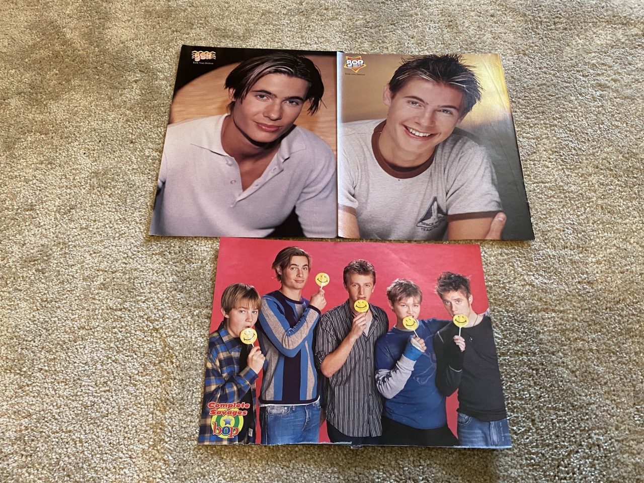 Erik Von Detten teen magazine pinup poster clippings lot Bop Leave it to Beaver