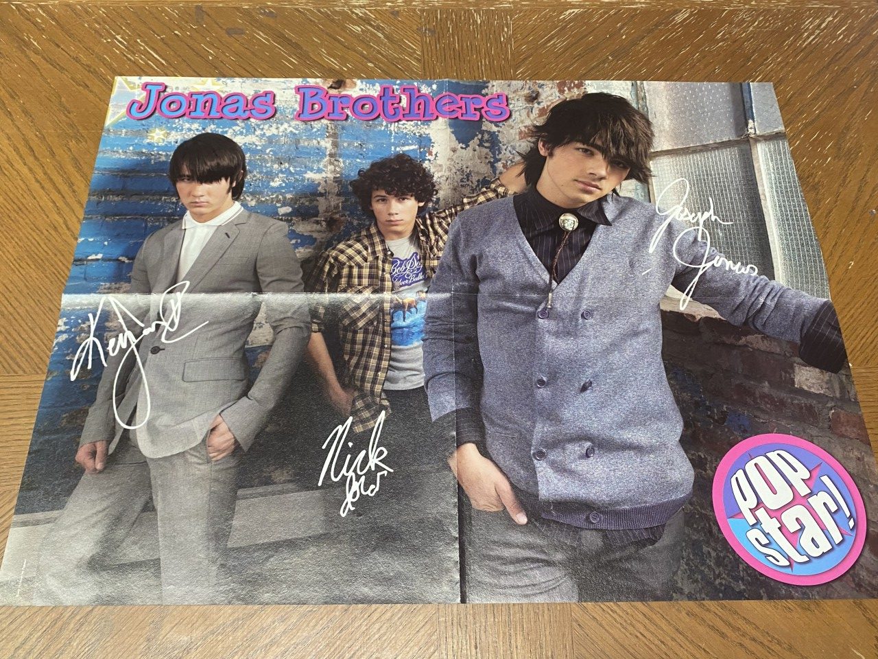 Cole Sprouse Dylan Sprouse Jonas Brothers teen magazine poster clipping wet hair - Image 2
