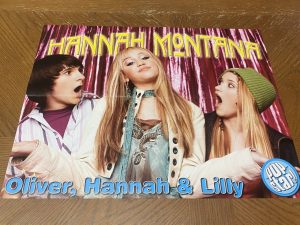 Miley Cyrus Emily Osment Zac Efron teen poster clipping Hannah Montana Pix Musso
