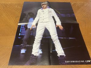 Justin Bieber Greyson Chance teen poster clipping Go Pix tour young boy Bop