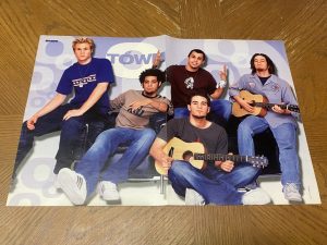 Enrique Iglesias O-town teen magazine poster modelinng Bravo Making the Band