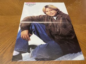 Jonathan Taylor Thomas Scott Wolf JTT teen poster clipping modeling RARE PIX