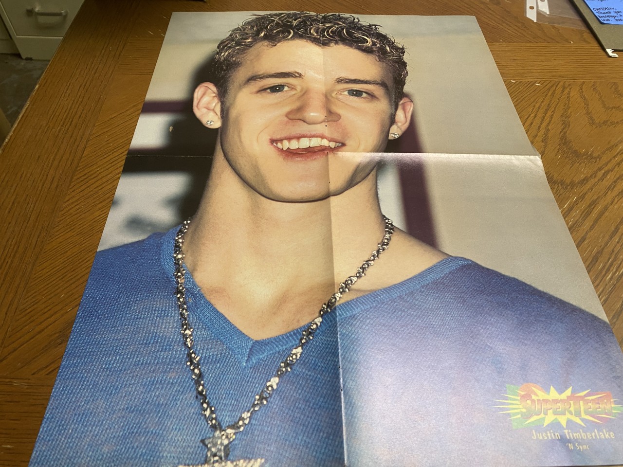 Backstreet Boys Justin Timberlake Nsync magazine poster clipping Vintage Hot - Image 2
