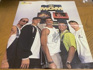 Backstreet Boys Justin Timberlake Nsync magazine poster clipping Superteen pop