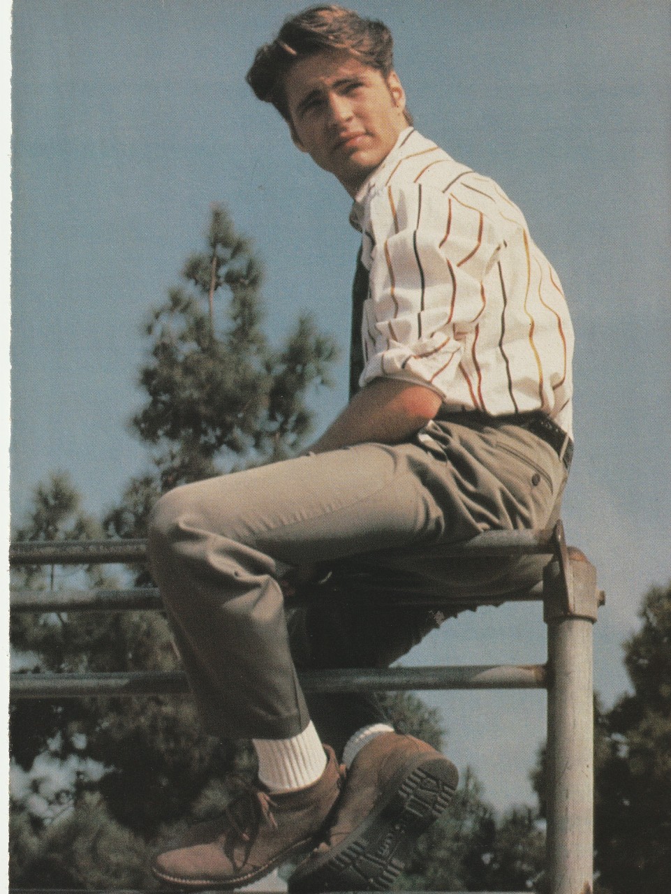 Jason Priestley The Party teen magazine pinup clipping cutting Wow TV Show Pix - Image 2