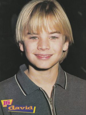 David Gallagher Melissa Joan Hart teen magazine pinup clipping cutting Child Pix