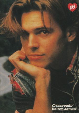 Damon Pampolina Dalton James teen magazine pinup clipping cutting Teen Machine