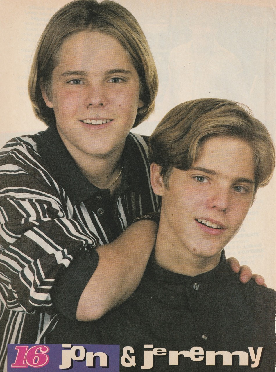 Brad Renfro Geoff Wigdor Jonathan Tucker teen magazine pinup clipping Sleepers - Image 2