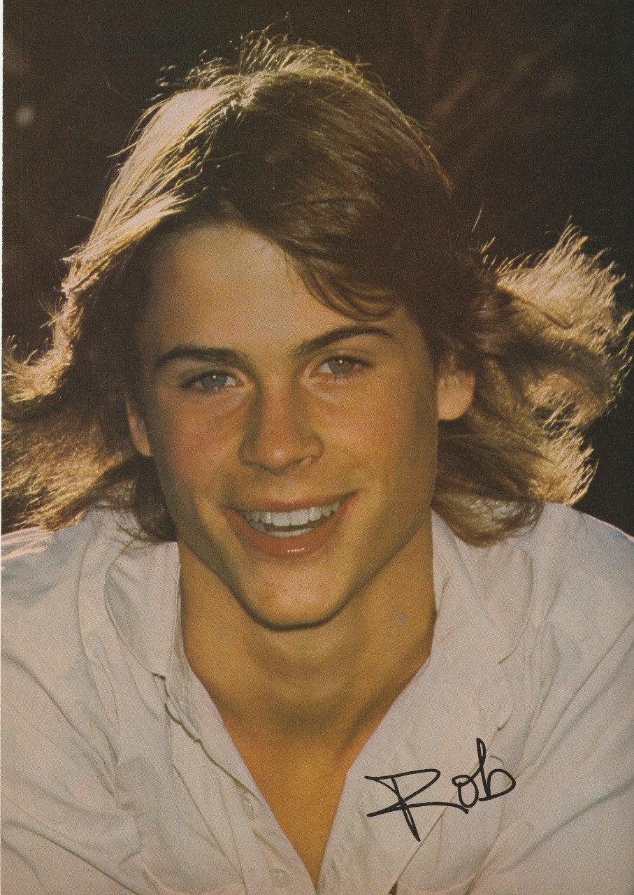 John Schneider Rob Lowe teen magazine pinup clipping cutting vintage Shirtless - Image 2