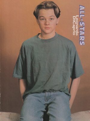 Leonardo Dicaprio Jason Priestley teen magazine pinup clipping cutting vintage