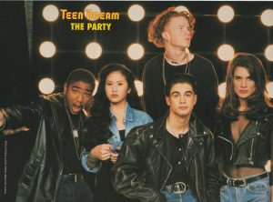 The Party Shannen Doherty Damon Pampolina teen magazine pinup clipping Hale
