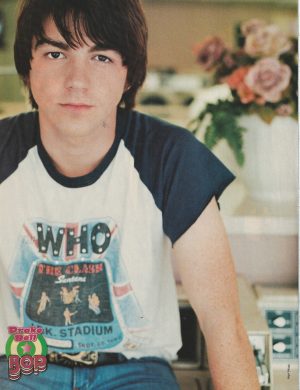 Drake Bell Green Day teen magazine pinup clipping Drake and Josh Bop Pix arms
