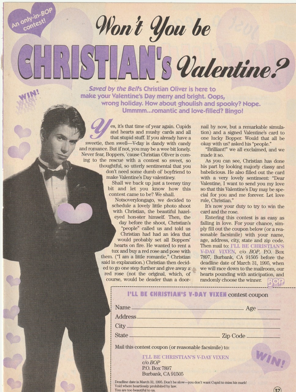 Max Elliott Slade Joshua Jackson Christian Oliver teen clipping 4 Legged Friends - Image 2
