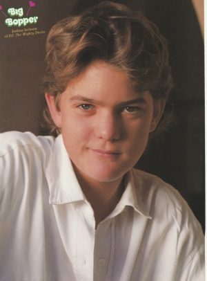 Jonathan Angel Joshua Jackson teen clipping Dawson's Creek Mighty Ducks Pix