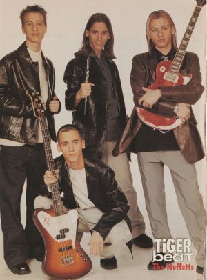 Moffatts Justin Timberlake teen pinup clipping pre teen 90’s pix vintage guitars