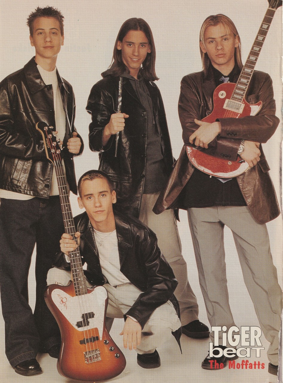 Moffatts Justin Timberlake teen pinup clipping pre teen 90’s pix vintage guitars