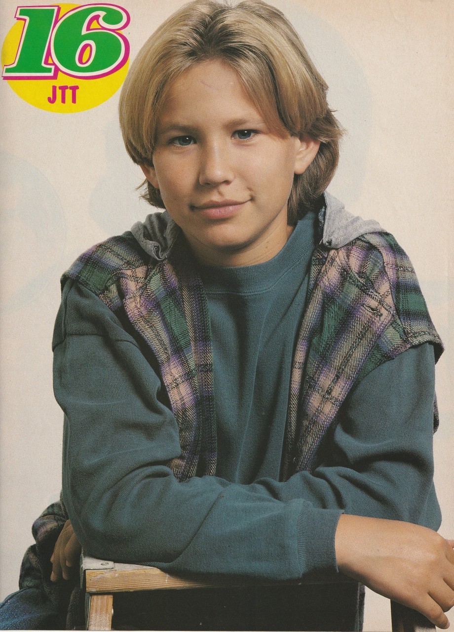 Jonathan Taylor Thomas teen pinup clipping Pix ladder 16 mag JTT modeling Pix