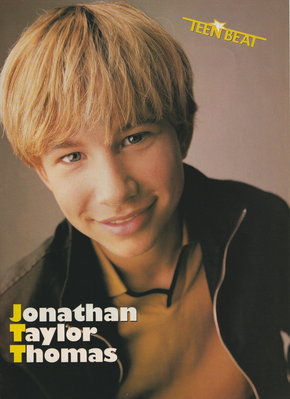 Jonathan Taylor Thomas Jeremy Torgerson Jon Torgerson teen pinup clipping Pix