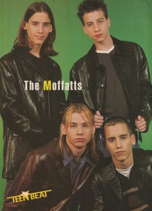 Moffatts Hanson teen magazine pinup clipping Vintage young boys music group Pix