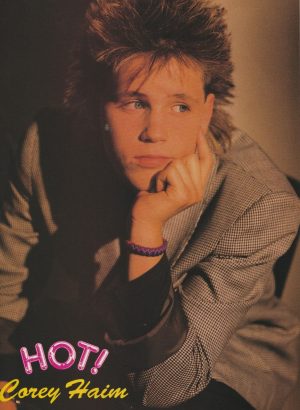 Corey Haim Chad Allen teen magazine pinup clipping Vintage Hot child star Pix