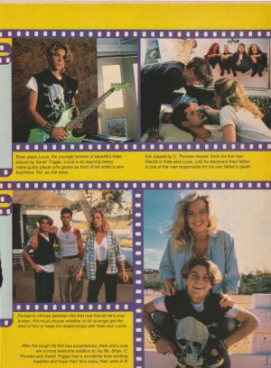 Alexander Polinsky Brian Austin Green teen magazine pinup clipping Vintage Pix