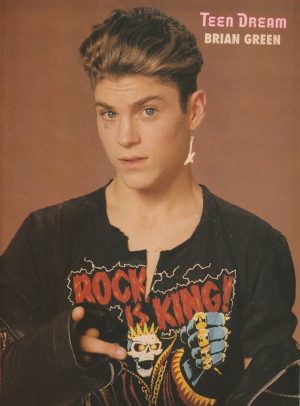 Ian Ziering Brian Austin Green teen magazine pinup clipping Vintage young Dream