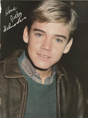 Ricky Schroder Don Johnson magazine pinup clipping leather jacket Teen Machine