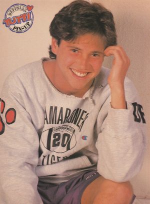 David Lascher Mark Paul Gosselaar magazine pinup clipping Vintage Shorts Tutti