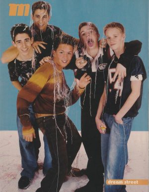 Dream Street Chris Trousdale Jesse Mccartney magazine pinup clipping Rip String