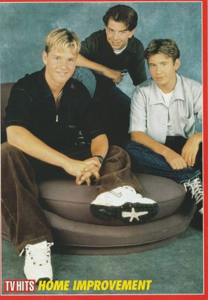 Jonathan Taylor Thomas Taran Noah Smith Zachery Ty Bryan magazine pinup clipping