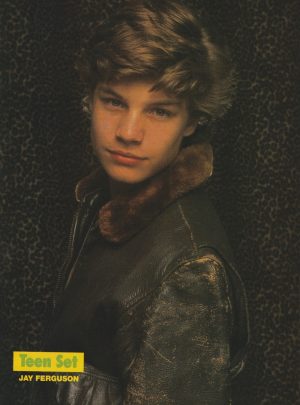 Jay Ferguson teen magazine pinup clipping young leather jacket Teen Set Rare Pix