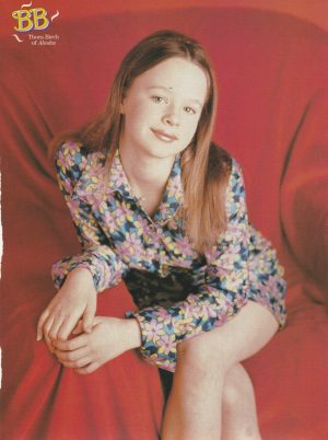 Thora Birch Zachery Ty Bryan teen magazine pinup clipping vintage legs sexy BB