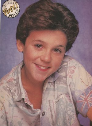 Fred Savage teen magazine pinup clipping vintage Wonder Years Headshot Tutti