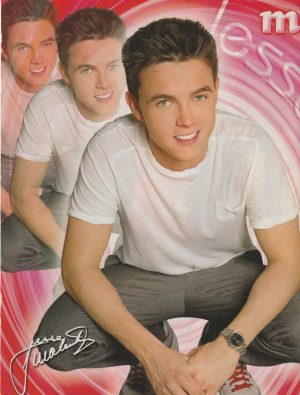 Jesse Mccartney Sterling Knight teen magazine pinup clipping vintage Pix squat
