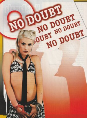 Gwen Stefani No Doubt teen magazine pinup clipping vintage pix Bop solo sexy