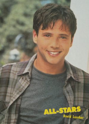 David Lascher Melissa Joan Hart teen magazine pinup clipping vintage young dress