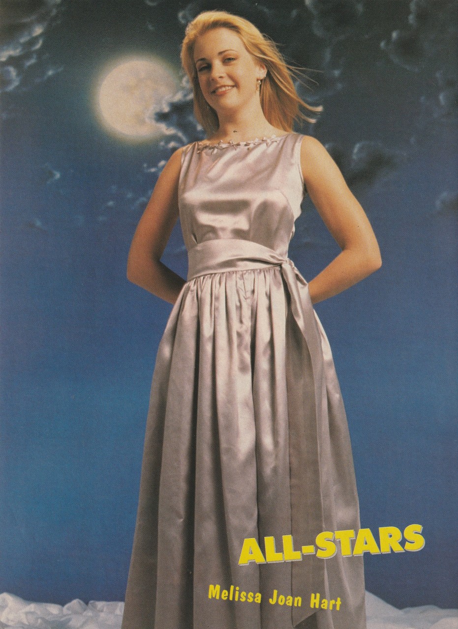 David Lascher Melissa Joan Hart teen magazine pinup clipping vintage young dress - Image 2